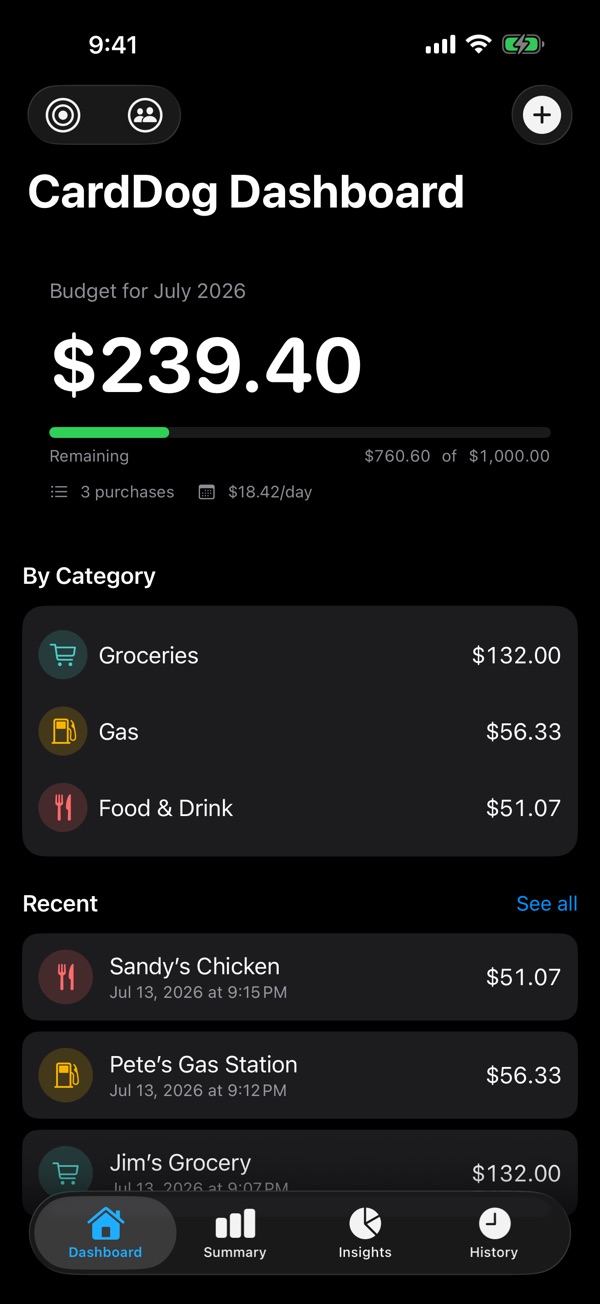 CardDog screenshot 1